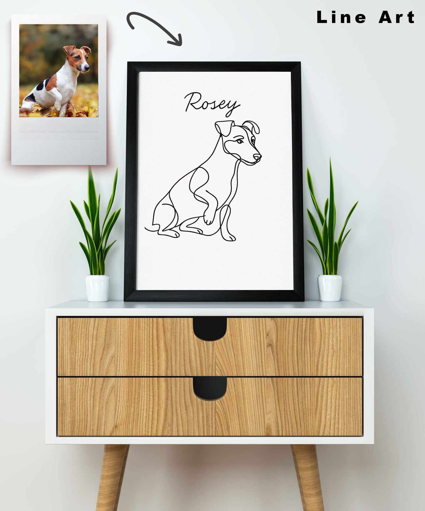The Ashwood Art Styles Pet Portrait