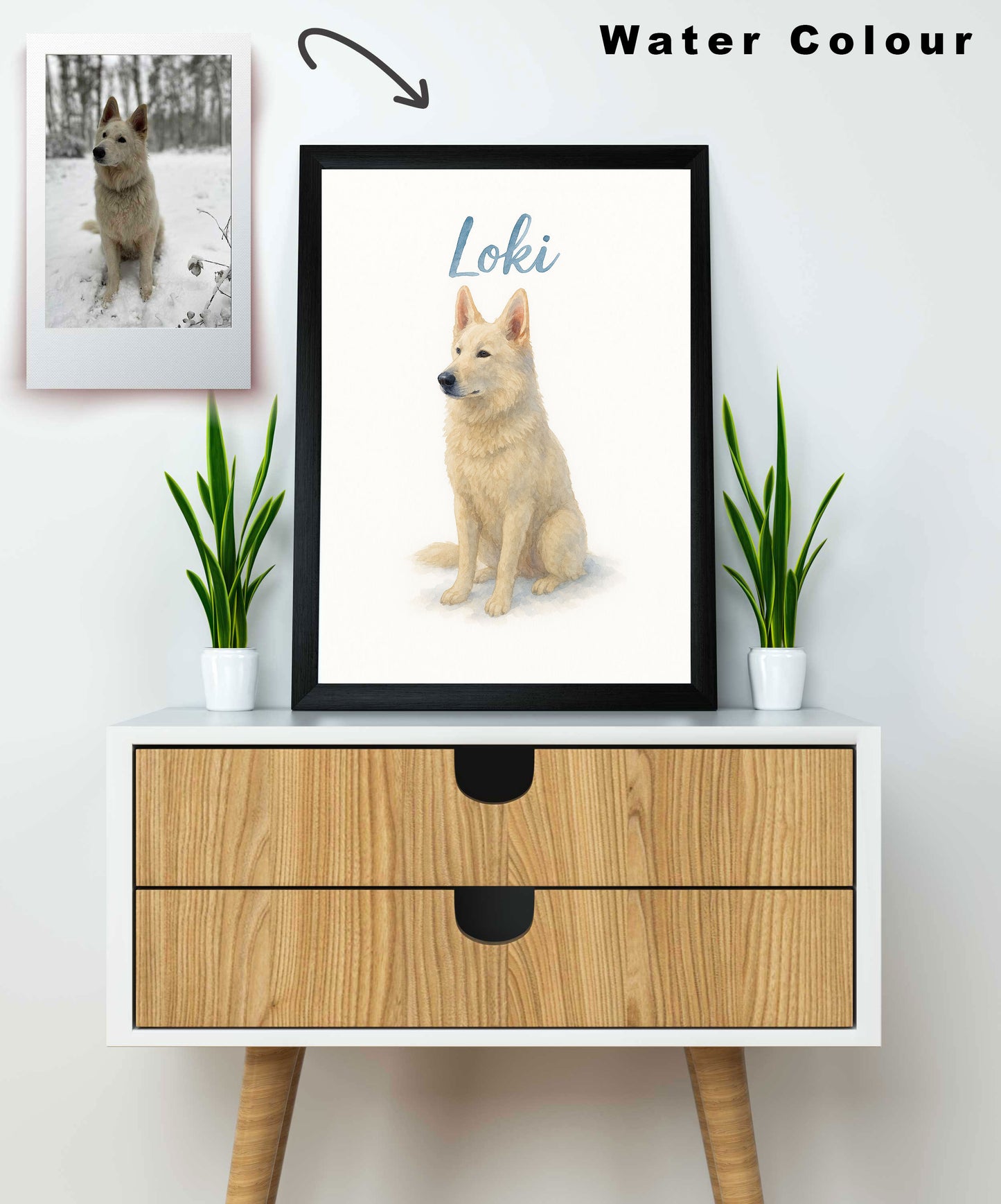 The Ashwood Art Styles Pet Portrait