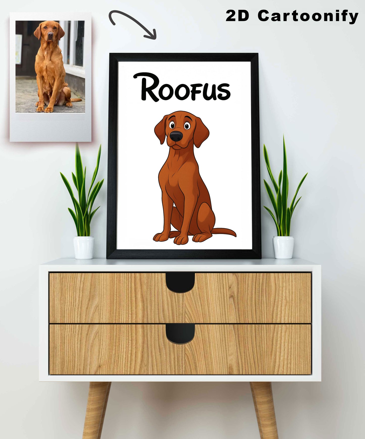 The Ashwood Art Styles Pet Portrait