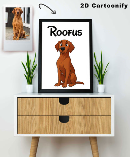 The Ashwood Art Styles Pet Portrait