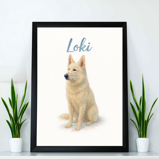 The Ashwood Art Styles Pet Portrait