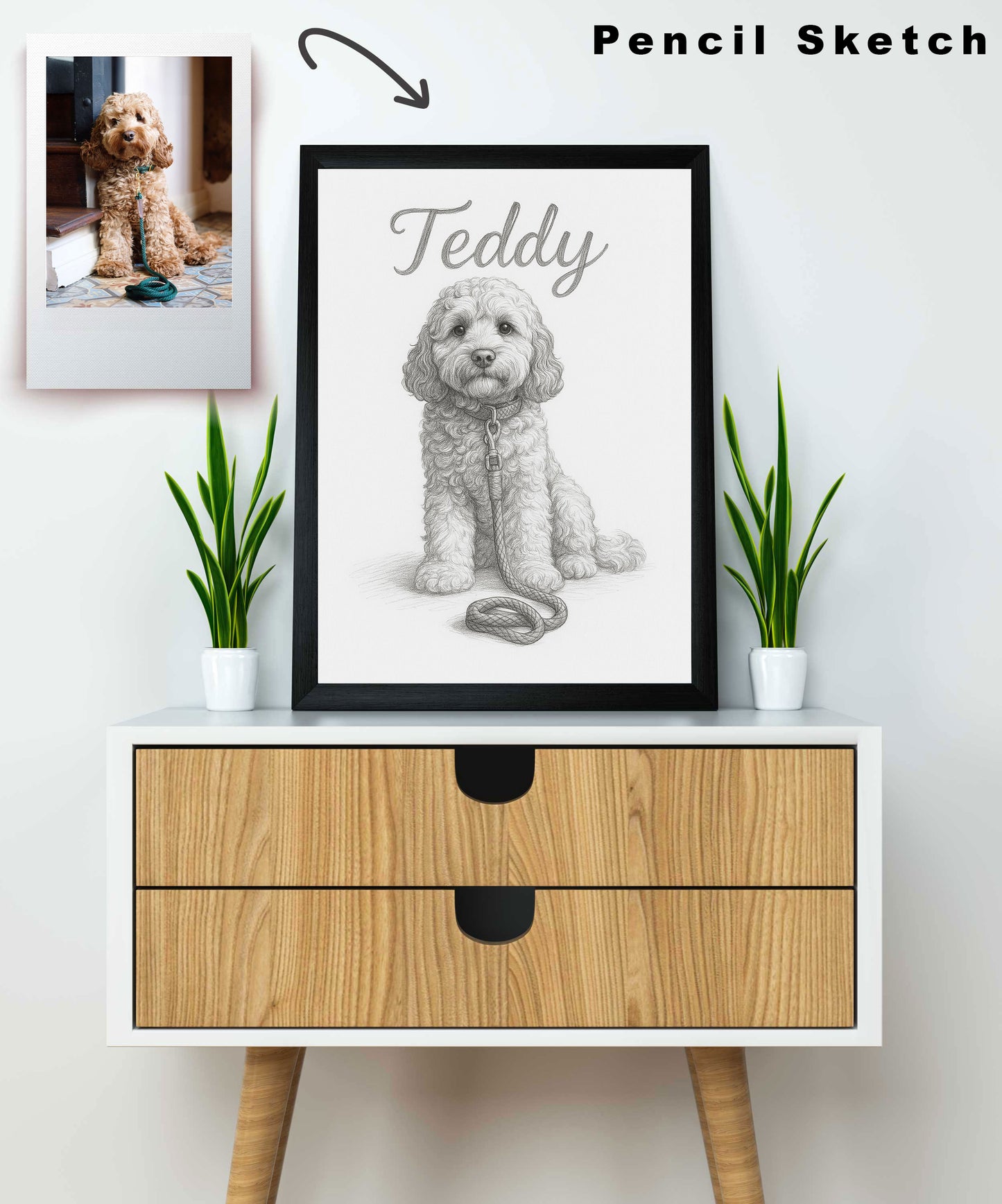 The Ashwood Art Styles Pet Portrait